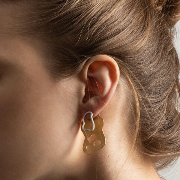 Earrings ALGHE white