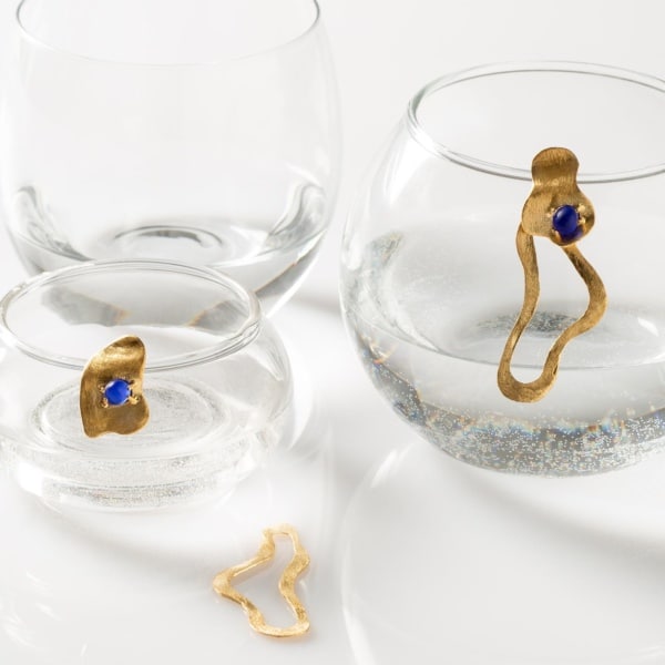 Earrings double MEMORIE